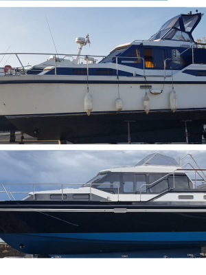 peinture complète bateau